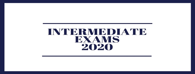 Intermediate Exams 2020