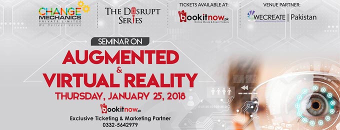 The Disrupt Series: Seminar On Augmented & Virtual Reality