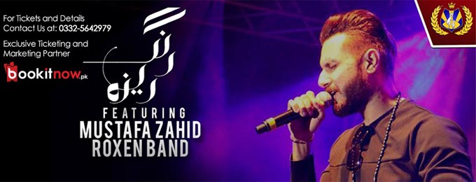 Rangreza-Mustafa Zahid (Roxen Band) Live in Concert Hyderabad