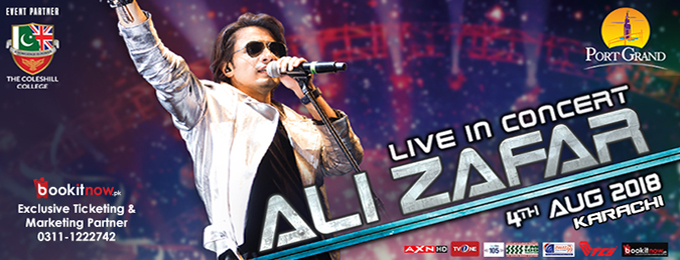 Ali Zafar Live Concert at Port Grand - 2018