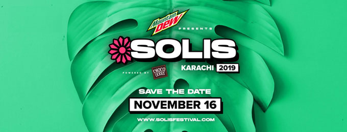 Mountain Dew Presents Solis Music & Arts Festival, Karachi