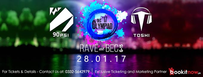 Rave - BEC Olympiad '17 Rooftop DJ Night