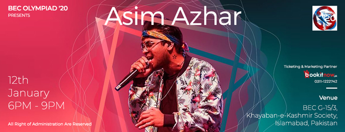 Asim Azhar - Concert - Islamabad