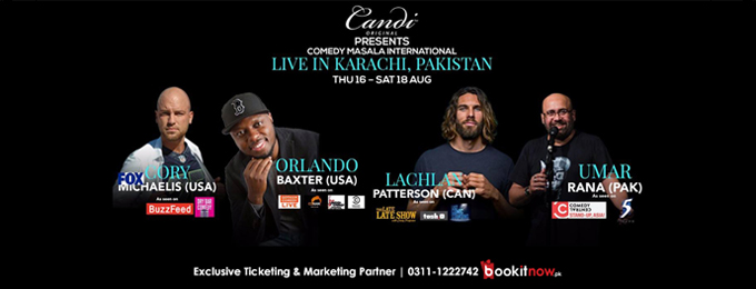 Comedy Masala International (Karachi) - August 2018
