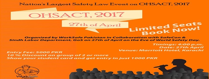 OHS ACT Safety Law Seminar - 27th April, 2018