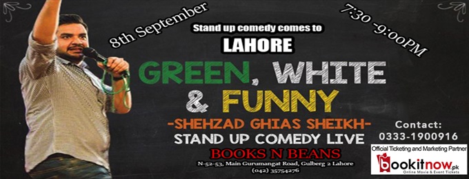 Green, White and Funny - Stand Up Comedy 