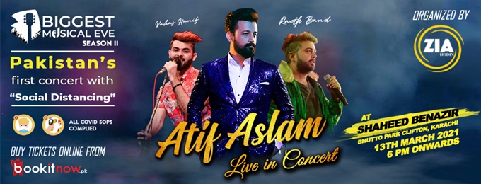 Atif Aslam Live - Biggest Musical eve season 2