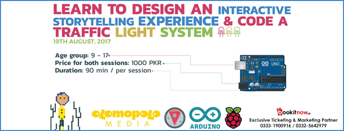 Learn to Design an Interactive Storytelling Experience & Code a Traffic Light System