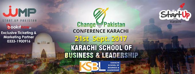 Change Pakistan Conference Karachi 2017