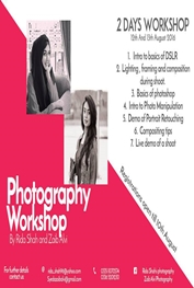 Photography Workshop by Rida Shah and Zaib Alvi  Islamabad