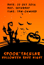 Spook'tacular Halloween Rave Night Islamabad