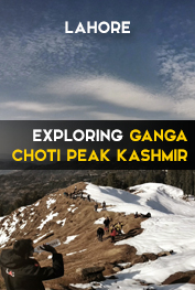 Exploring Ganga Choti Peak Kashmir Lahore 